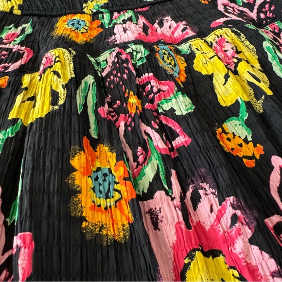 Urban Outfitters Colorful Floral Mini Dress - Picture 2 of 3